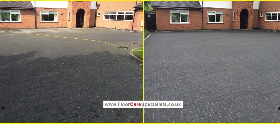 Professional Driveway Cleaning - www.FloorCareSpecialists.co.uk