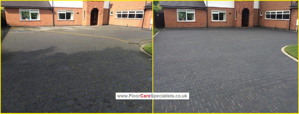 Professional Drive Cleaning in Market Harborough - www.FloorCareSpecialists.co.uk