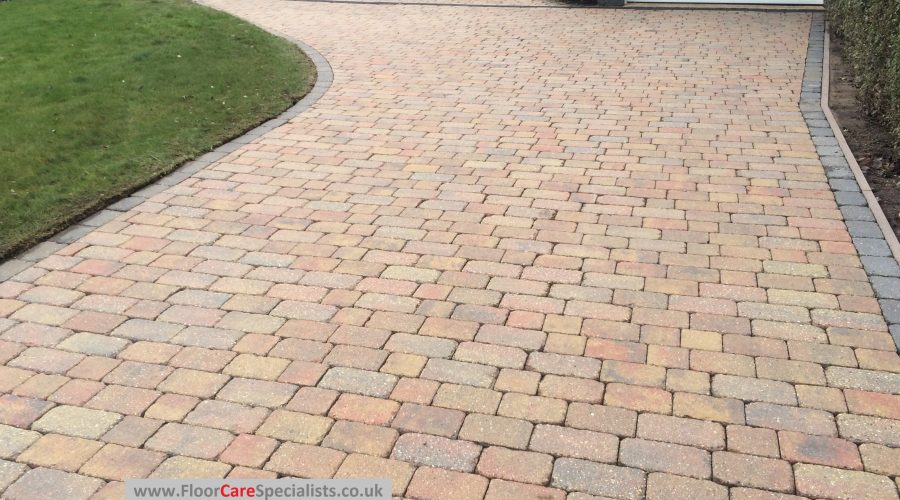 Driveway Cleaning and Sealing in Leicester - www.FloorCareSpecialists.co.uk