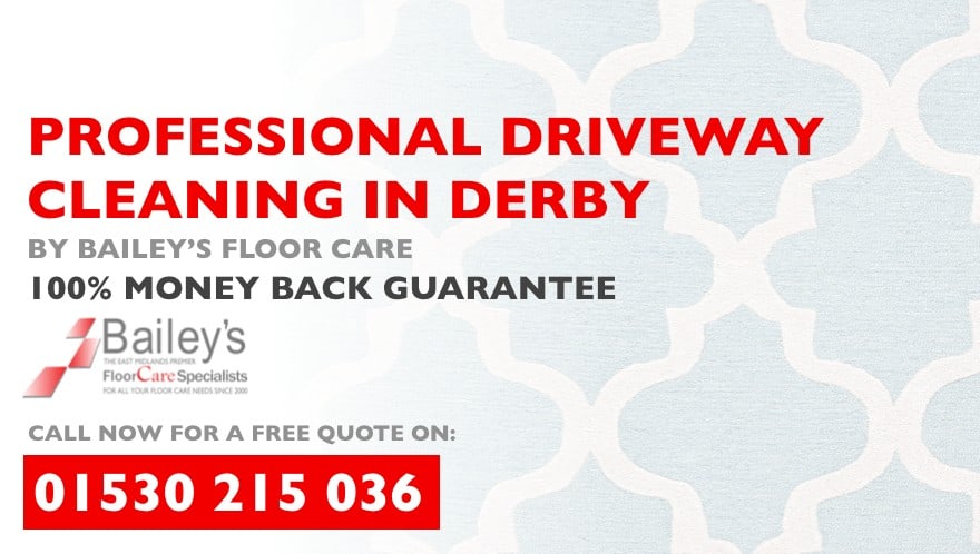professional driveway cleaning in derby from baileys floor care