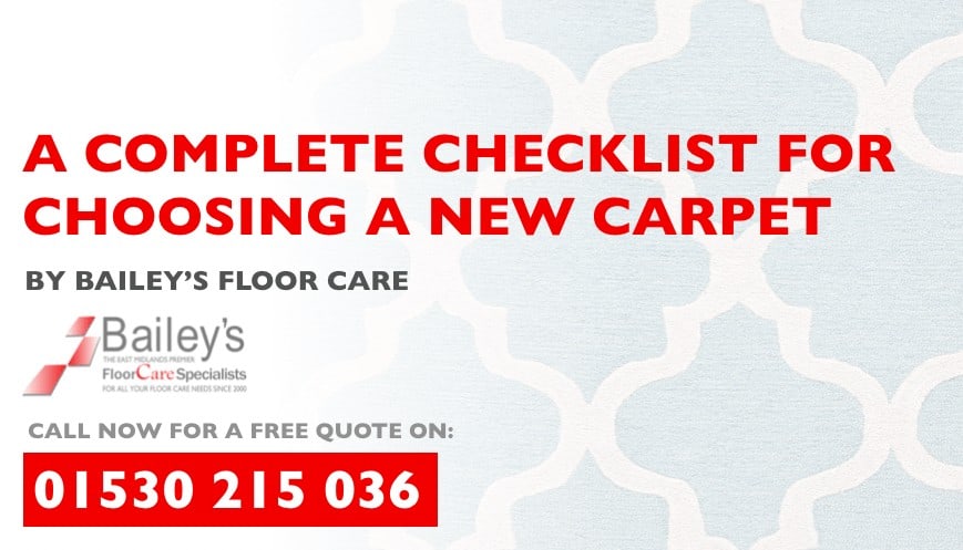 A Complete Checklist for Choosing a New Carpet